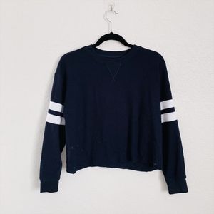 ❗3/$20 HOLLISTER Navy Striped Long Sleeve Tee